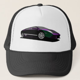 Gorra De Camionero Coche morado