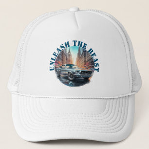 Gorra De Camionero Coche Musculoso Desata La Bestia