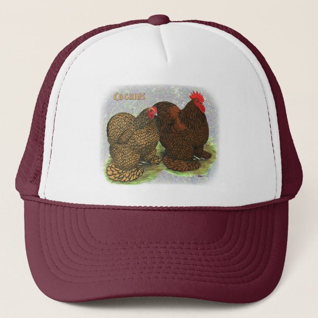 Gorra De Camionero Cochin: De lacas doradas2 (Anverso)