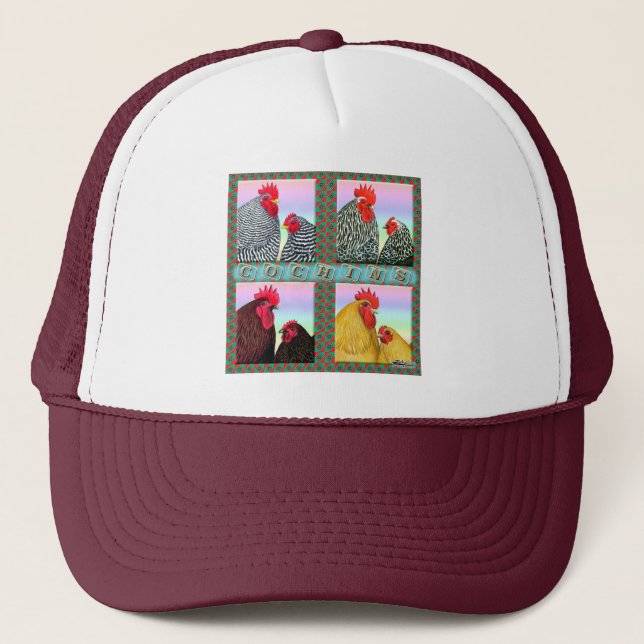 Gorra De Camionero Cochins Cuatro colores (Anverso)