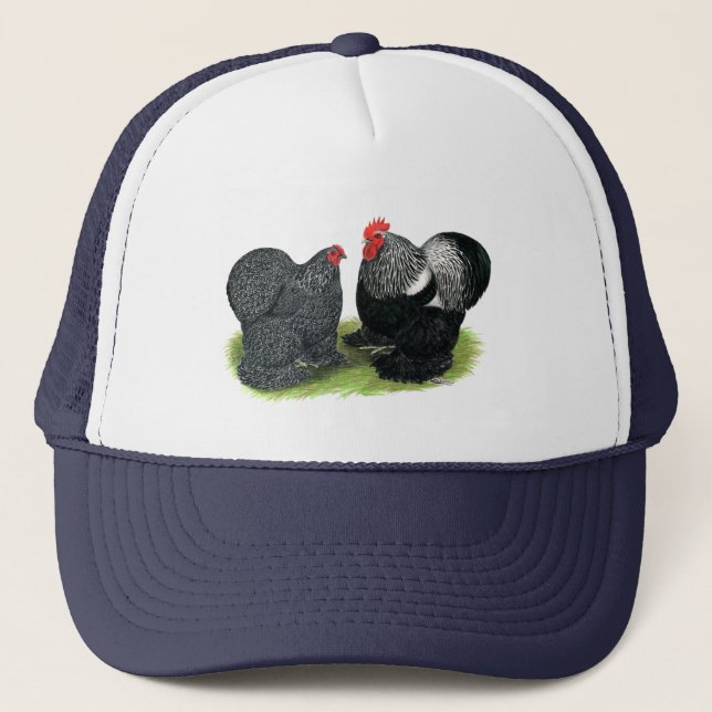Gorra De Camionero Cochins: lápices de plata (Anverso)