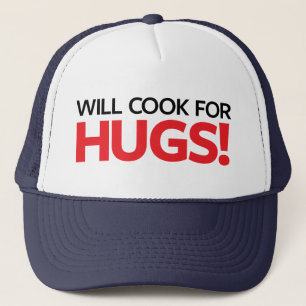 Gorra De Camionero Cocinará para los abrazos