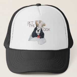 Gorra De Camionero Cocinero Cocker Spaniel Americano