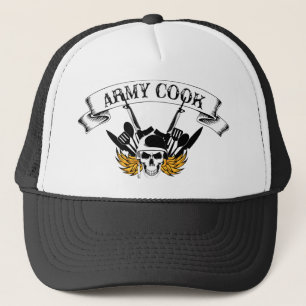 Gorra De Camionero Cocinero del ejército