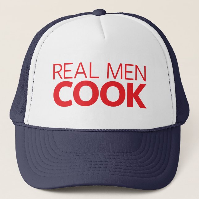 Gorra De Camionero Cocinero real de los hombres (Anverso)