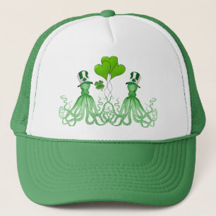 Gorra De Camionero Cocitopi irlandés gracioso Día de San Patricio