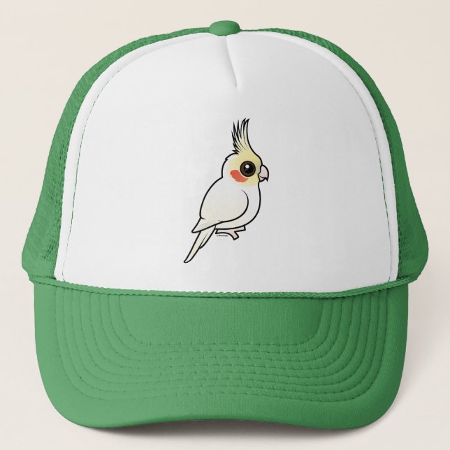 Gorra De Camionero Cockatiel de Lutino (Anverso)