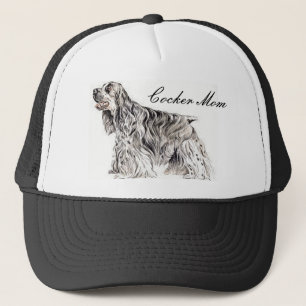 Gorra De Camionero Cocker Mom, American Cocker Spaniel Cap