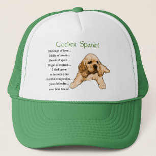Gorra De Camionero Cocker Spaniel Lovers Gifts