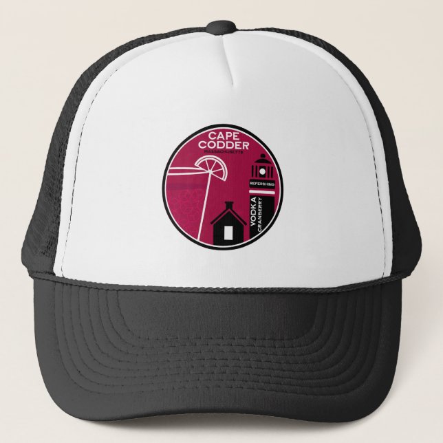 Gorra De Camionero Cocktail de Cape Codder (Anverso)