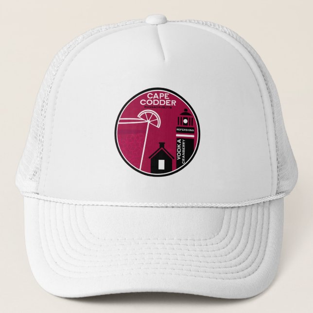 Gorra De Camionero Cocktail de Cape Codder (Anverso)