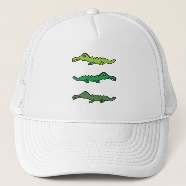 Gorra De Camionero Cocodrilo (Anverso)