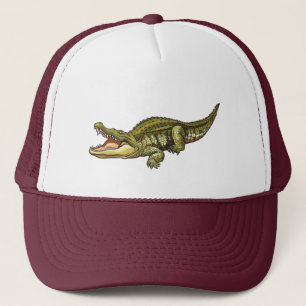 Gorra De Camionero Cocodrilo del Nilo