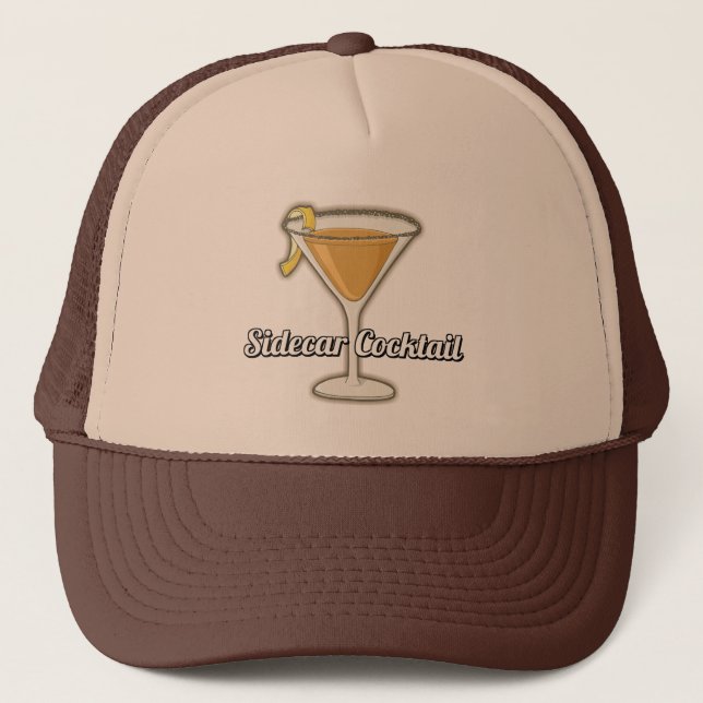 Gorra De Camionero Cóctel de Sidecar (Anverso)