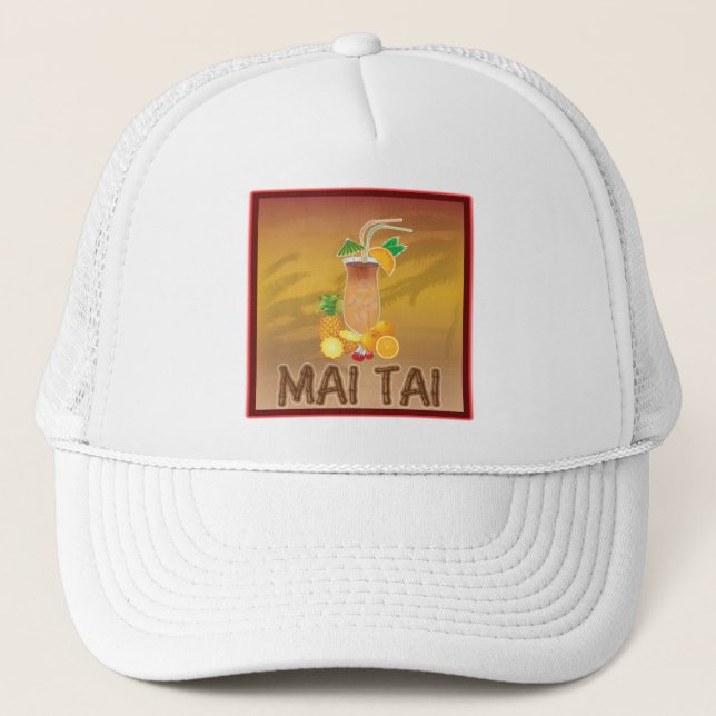 Gorra De Camionero Cóctel del AMI Tai (Anverso)