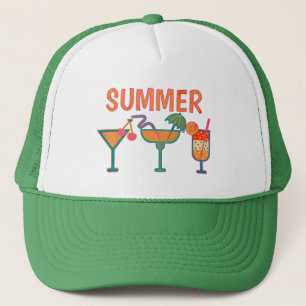 Gorra De Camionero Cócteles de Verano