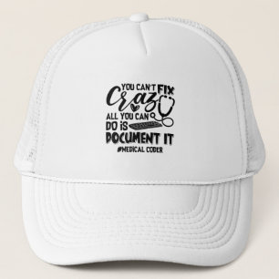 Gorra De Camionero Codificación de ICD Código médico no se puede arre