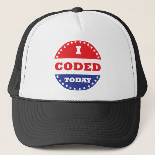 Gorra De Camionero Codificé hoy