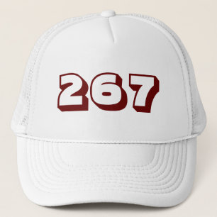 Gorra De Camionero Código de área 267 (Filadelfia)