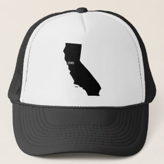 Gorra De Camionero Código de área 510, California, área de la bahía