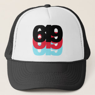 Gorra De Camionero Código de área 619