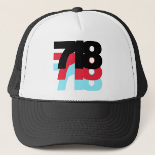 Gorra De Camionero Código de área 718