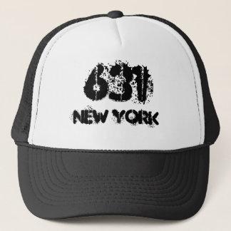 Gorra De Camionero Código de área de Nueva York 631