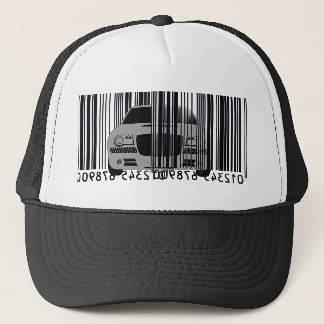 GORRA DE CAMIONERO CÓDIGO DE COCHE (Anverso)