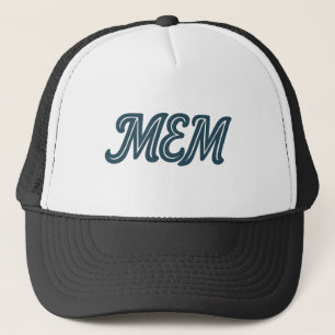 Gorra De Camionero Código del Aeropuerto MEM Memphis - Internacional 