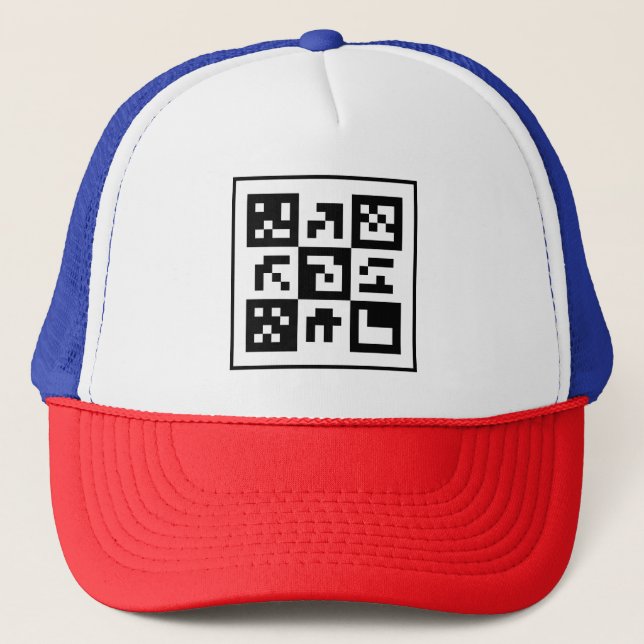 Gorra De Camionero código qr (Anverso)