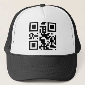 Gorra De Camionero Código QR "llámame" tapón