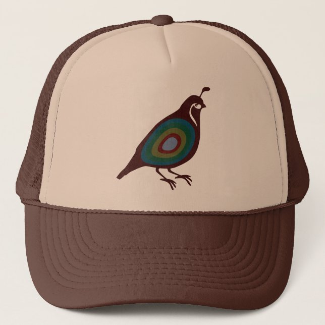 Gorra De Camionero Codornices (Anverso)