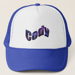 Gorra De Camionero Cody, nombre, logotipo,