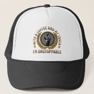 Gorra De Camionero Coffee Cup Strong Road Power Male