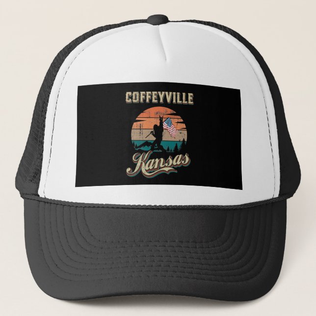 Gorra De Camionero Coffeyville Kansas (Anverso)