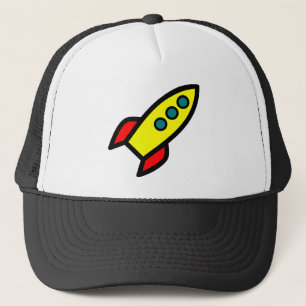 Gorra De Camionero Cohete de dibujos animados