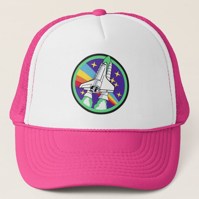 Gorra De Camionero Cohetes a la luna (Anverso)