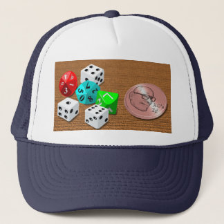 Gorra De Camionero Coin and Dice Trucker Hat
