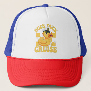 Gorra De Camionero Coincidencia de crucero divertida familia Duck Cru
