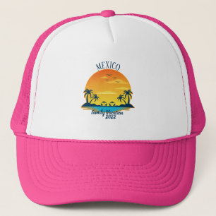 Gorra De Camionero Coincidencia en grupo de viajes de vacaciones de M