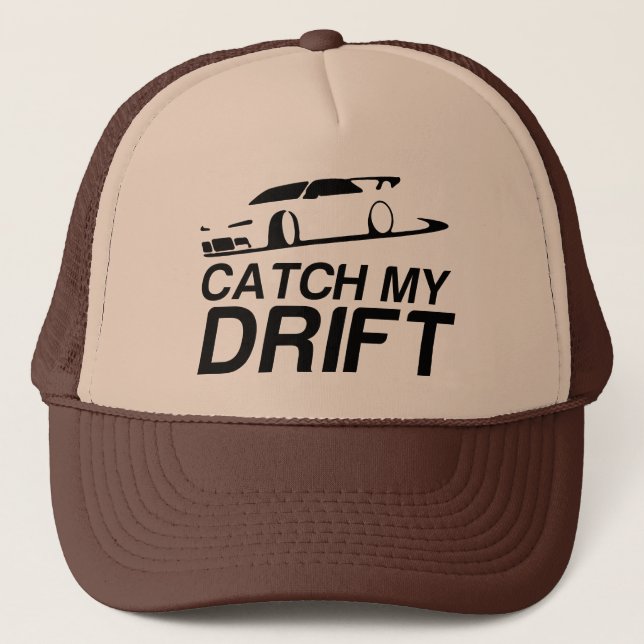 Gorra De Camionero Coja mi deriva (Anverso)