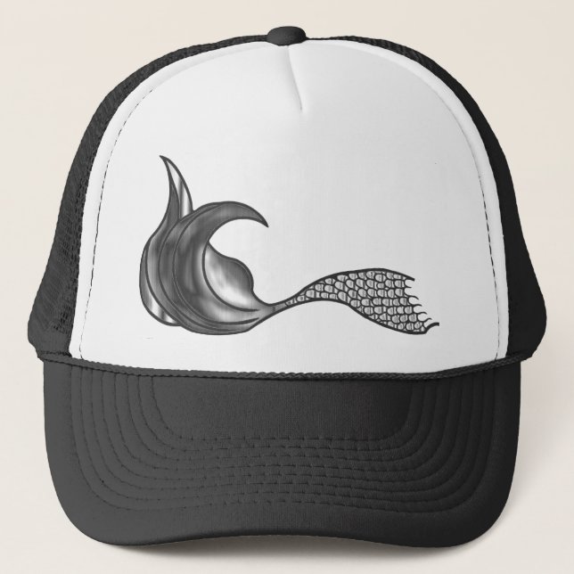 Gorra De Camionero Cola de sirena cromada (Anverso)