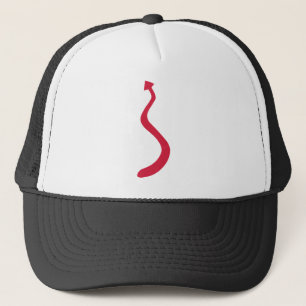 Gorra De Camionero Cola del diablo rojo