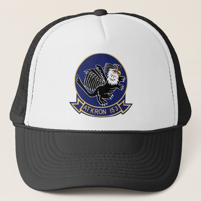 Gorra De Camionero Colas del azul VA-153 (Anverso)