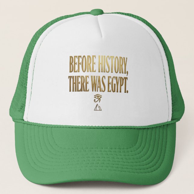 Gorra De Camionero Colección de Antiguo Egipto (Anverso)