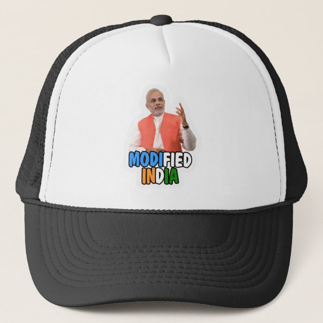 Gorra De Camionero Colección de Narendra Modi (Anverso)