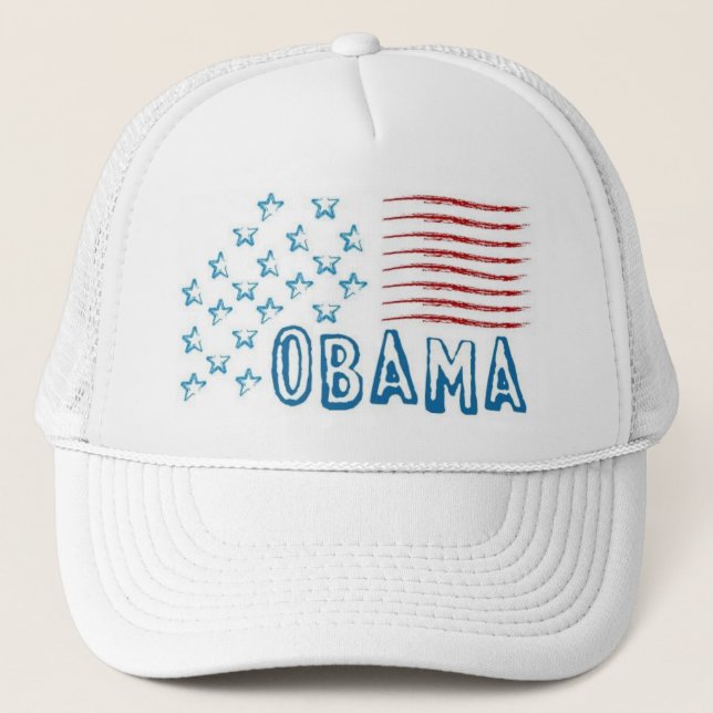 Gorra De Camionero Colección de Obama (Anverso)