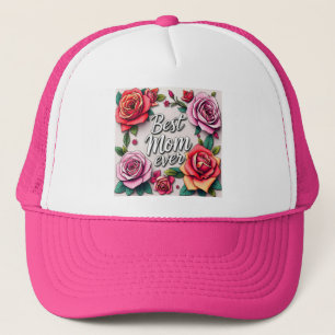 Gorra De Camionero Colección de regalos de lujo floral moderna