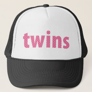 Gorra De Camionero COLECCIÓN DE TWINS - chicas {rosado}
