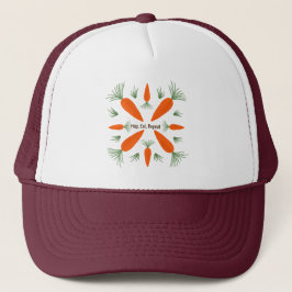 Gorra De Camionero Colección de Zanahorias Botánicas
